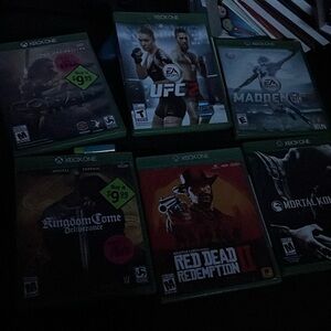 Lot of 6 Xbox one games